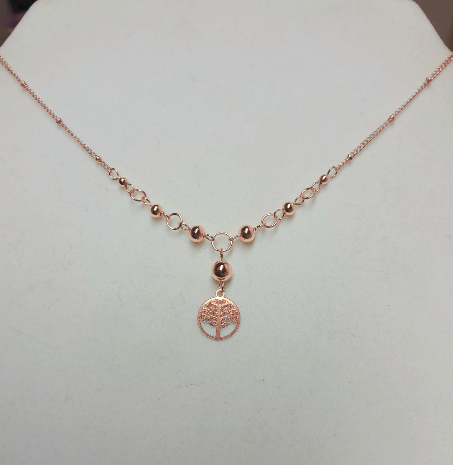 Arbre de vie rose gold