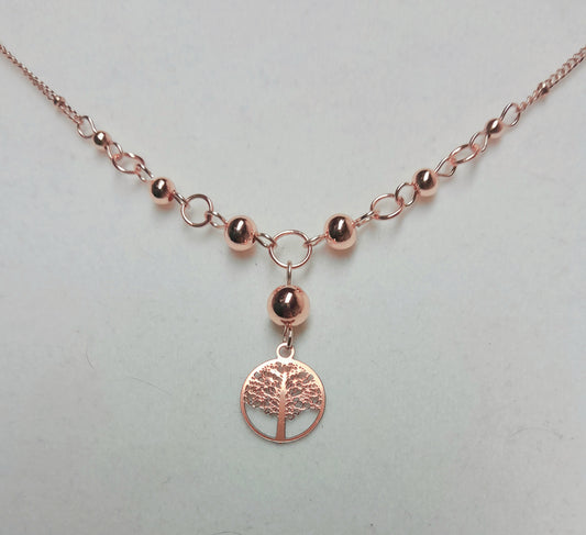 Arbre de vie rose gold