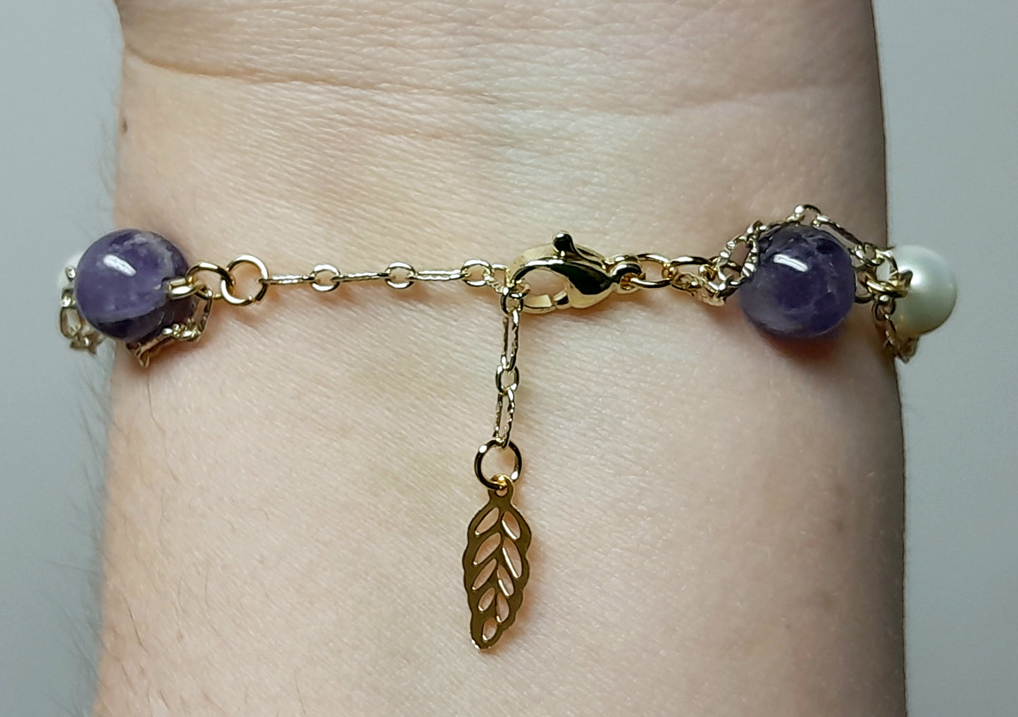 bracelet " le chic doré "