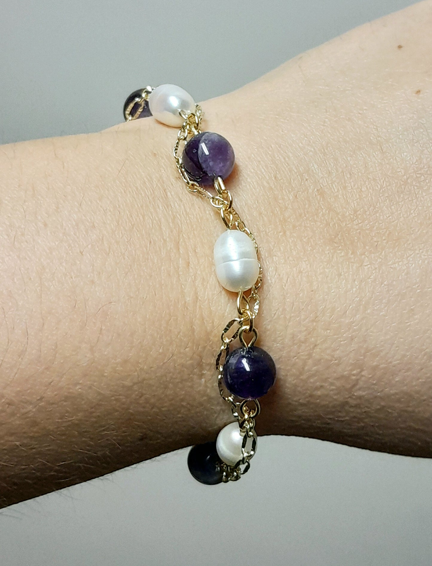 bracelet " le chic doré "