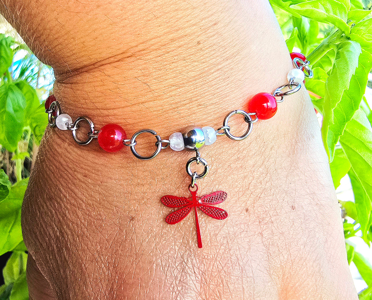 Libellule rouge