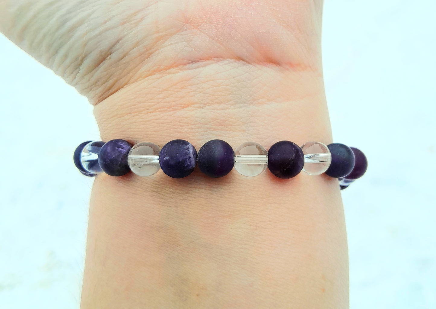 Bracelet Améthyste POISSON