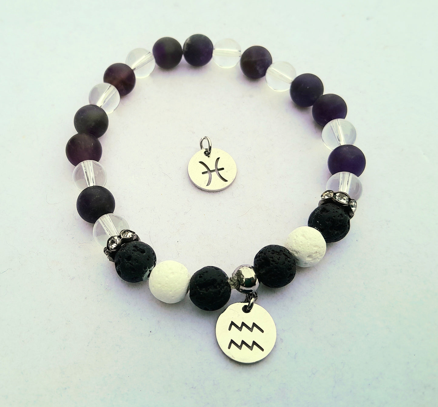 Bracelet Améthyste POISSON