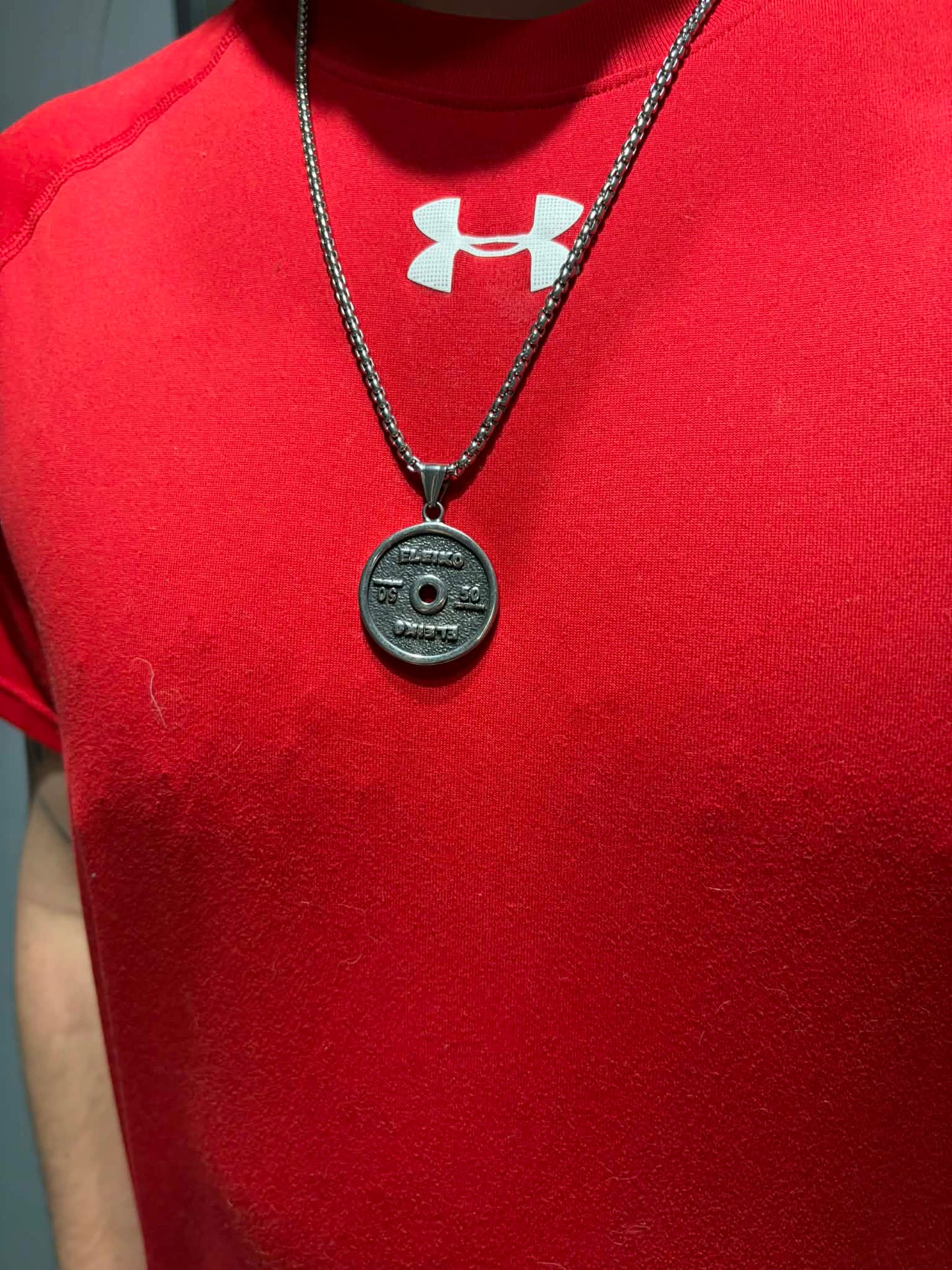 Collier grosse plate
